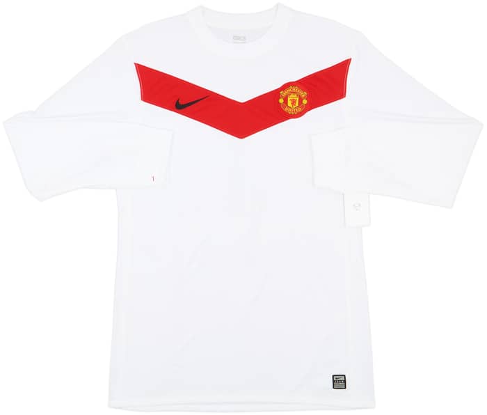 2009-10 Manchester United Player Issue GK Shirt Van Der Sar #1 (XL)