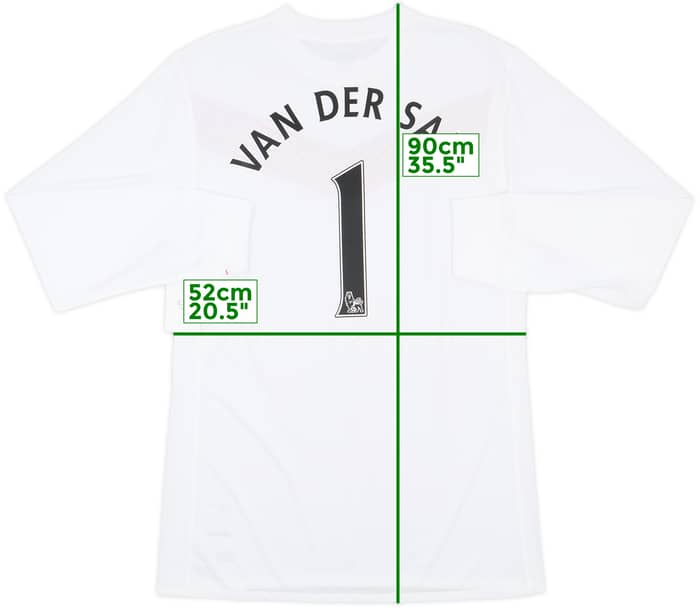 2009-10 Manchester United Player Issue GK Shirt Van Der Sar #1 (XL)