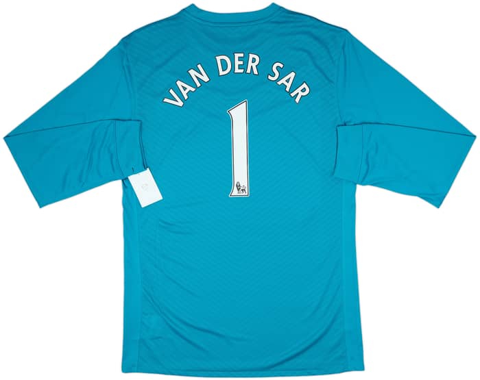 2009-10 Manchester United Player Issue GK Shirt Van Der Sar #1 (XXL)