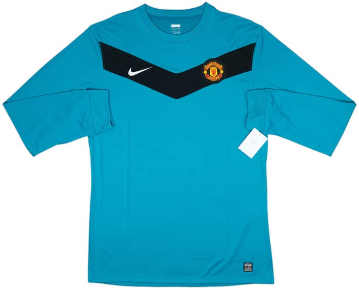 2009-10 Manchester United Player Issue GK Shirt Van Der Sar #1 (XXL)