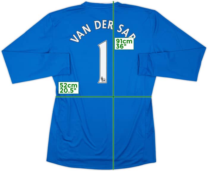 2008-09 Manchester United Player Issue GK Shirt Van Der Sar #1 (XXL)