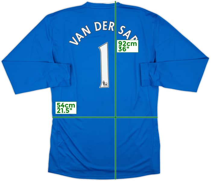 2008-09 Manchester United Player Issue GK Shirt Van Der Sar #1 (XXL)