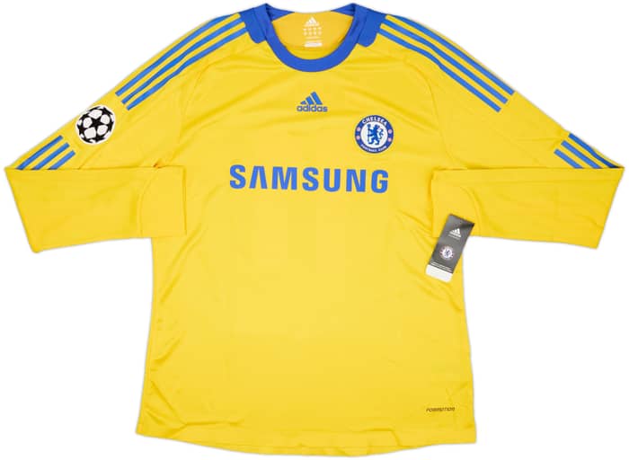 2008-09 Chelsea Player Issue Third L/S Shirt Drogba #11 (XL)