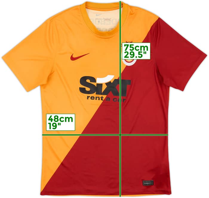 2021-22 Galatasaray Home Shirt - 4/10 - (M)