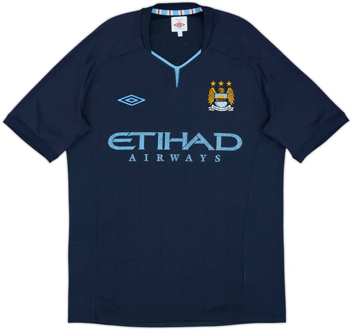 2010-12 Manchester City Away Shirt Silva #21 - 7/10 - (M)