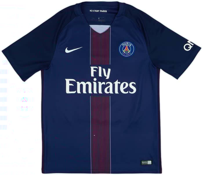 2016-17 Paris Saint-Germain Home Shirt Cavani #9 - 5/10 - (M)