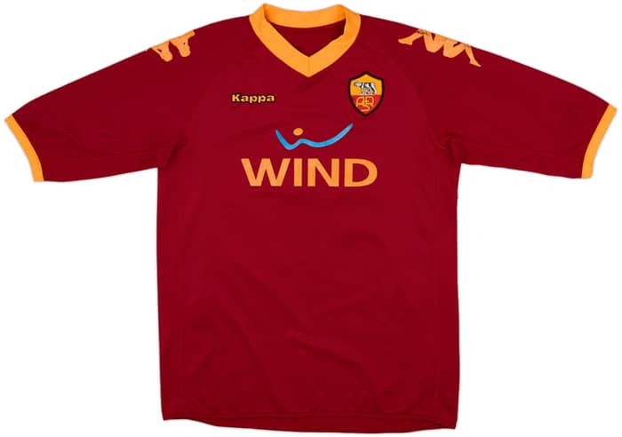 2009-10 Roma Home Shirt Totti #10 - 7/10 - (XL.Boys)