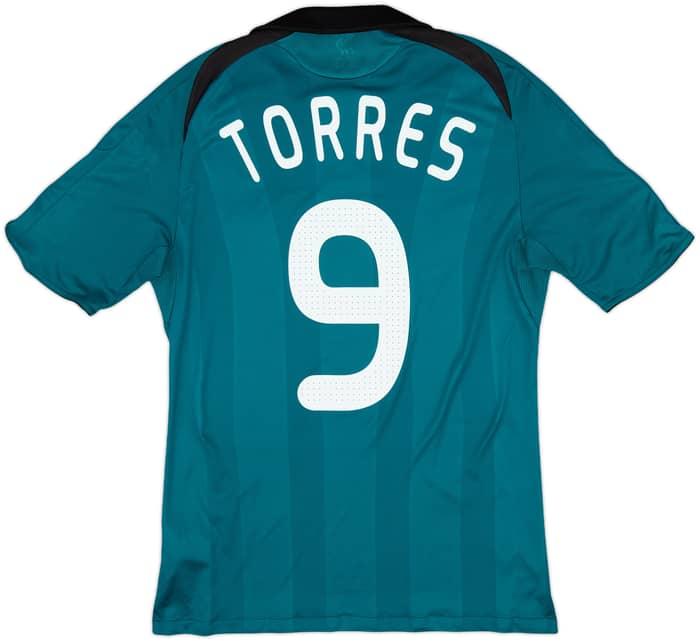 2008-09 Liverpool Third Shirt Torres #9 - 6/10 - (S)