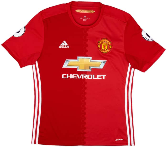 2016-17 Manchester United Home Shirt Pogba #6 - 10/10 - (M)