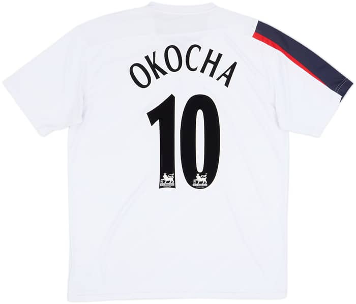 2005-07 Bolton Home Shirt Okocha #10 - 8/10 - (L)