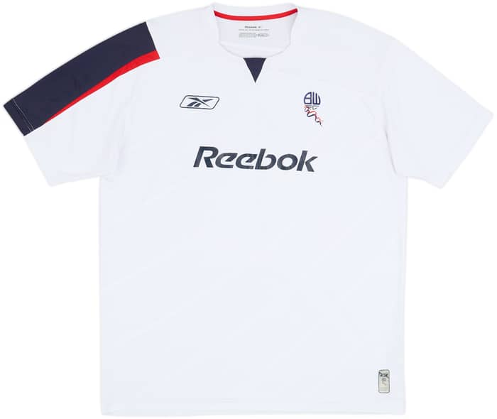 2005-07 Bolton Home Shirt Okocha #10 - 8/10 - (L)