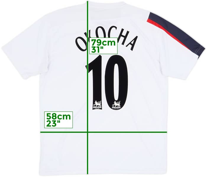 2005-07 Bolton Home Shirt Okocha #10 - 8/10 - (L)