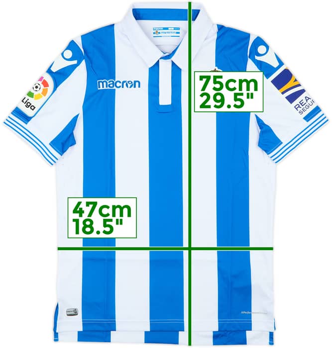 Camiseta de local de Real Sociedad 2018-19 - 10/10 - (S)