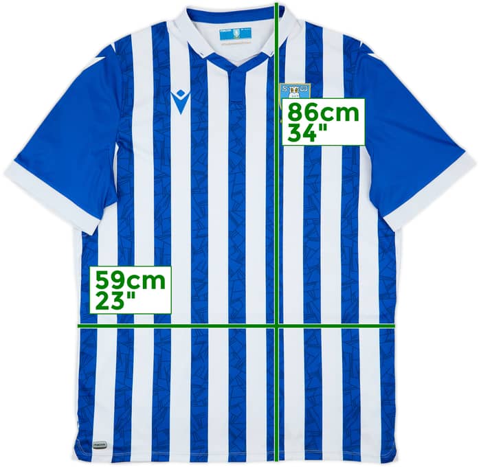 Camiseta de local del Sheffield Wednesday 2021-22 - 6/10 - (4XL)