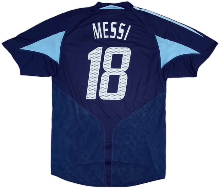 2004-05 Argentina Away Shirt Messi #18 - 8/10 - (XL)