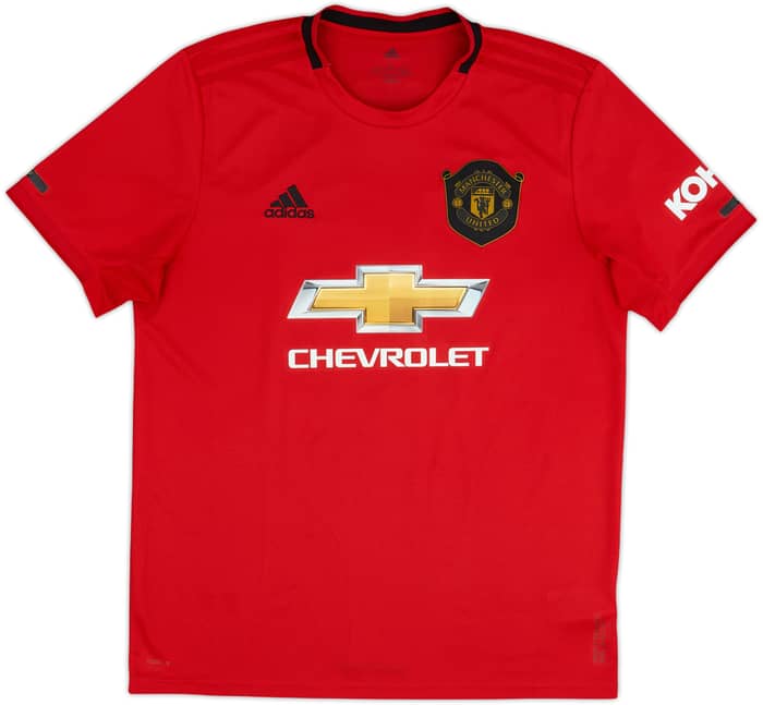 2019-20 Manchester United Home Shirt B.Fernandes #18 - 8/10 - (L)