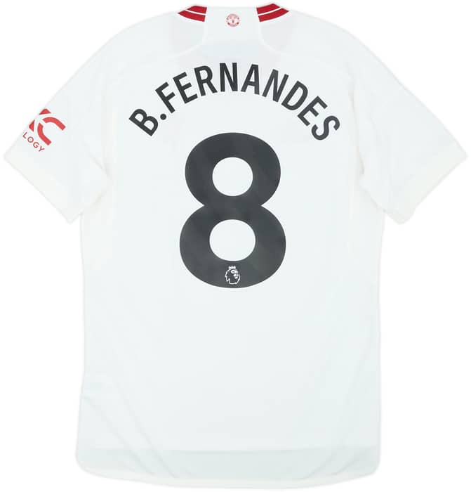 2023-24 Manchester United Third Shirt B.Fernandes #8 - 8/10 - (M)