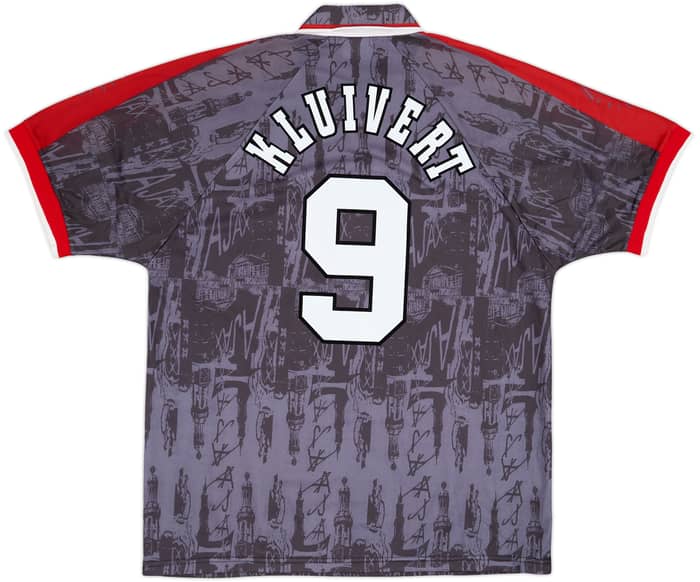 1996-97 Ajax Camiseta Visitante Kluivert #9 - 10/10 - (XL)