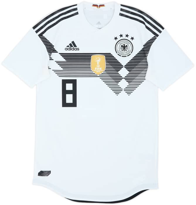 2018-19 Germany Authentic Home Shirt Kroos #8 - 8/10 - (S)