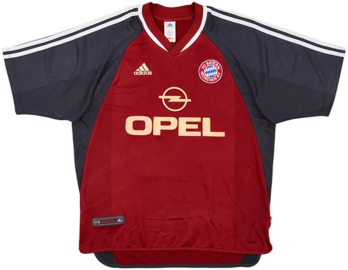 2001-02 Bayern Munich Home Shirt Elber #9 - 6/10 - (L)