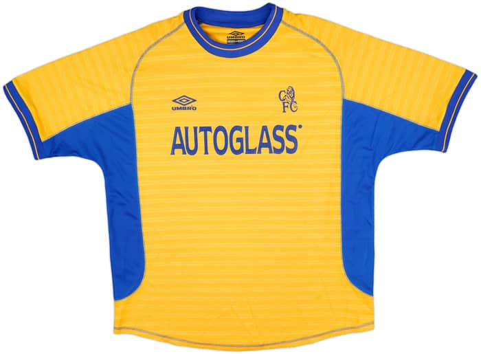 2000-01 Chelsea Away Shirt Zola #25 - 9/10 - (XL)