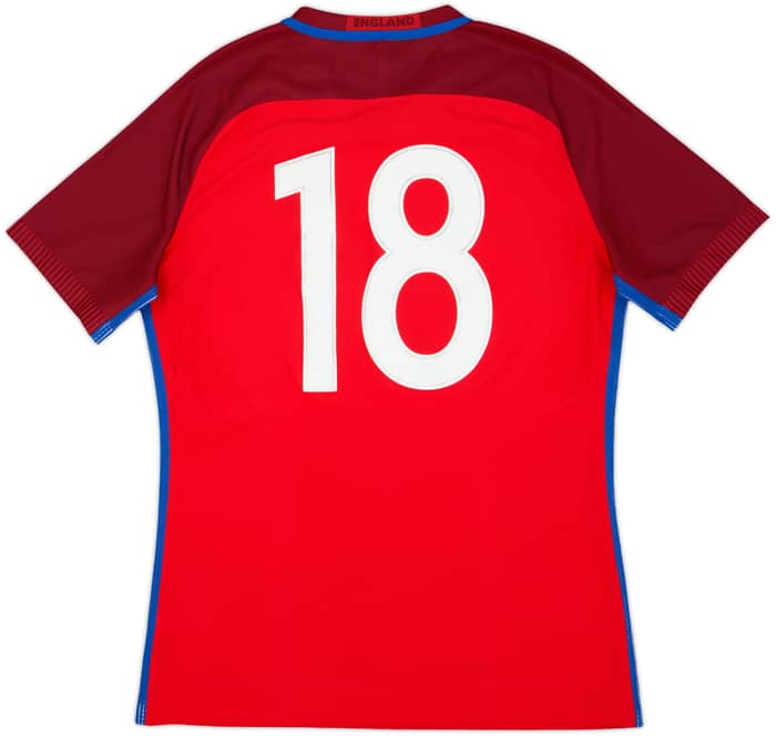 2016-17 England Match Issue Away Shirt #18