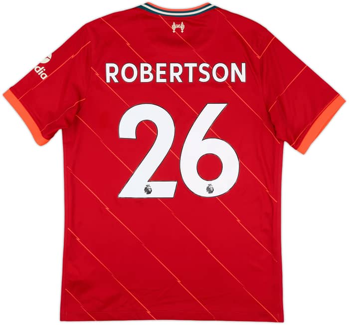 2021-22 Liverpool Home Shirt Robertson #26 - 10/10 - (L)