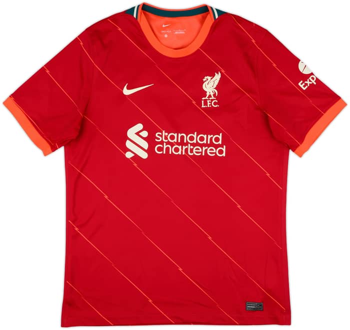 2021-22 Liverpool Home Shirt Robertson #26 - 10/10 - (L)