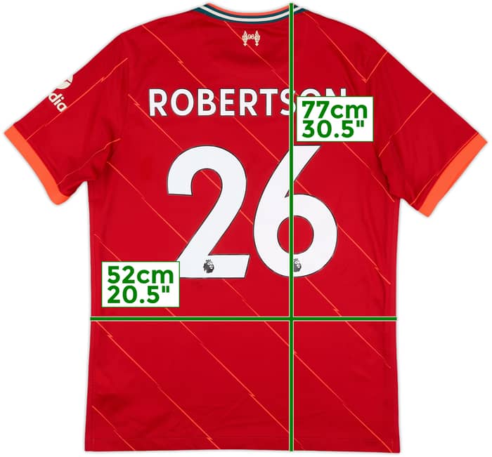 2021-22 Liverpool Home Shirt Robertson #26 - 10/10 - (L)