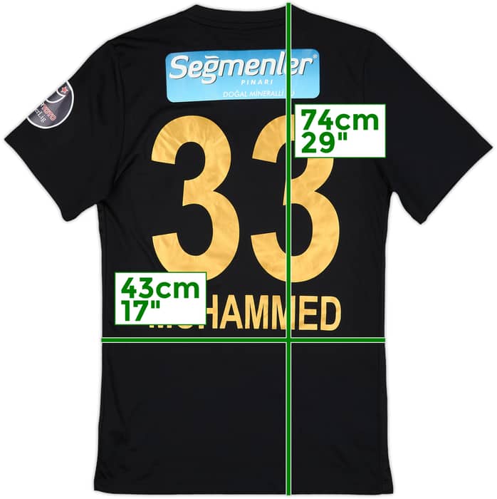 2016-17 Osmanlispor Home Shirt Muhammed #33 - 8/10 - (S)