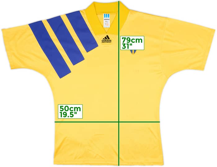 1992-94 Sweden Home Shirt - 6/10 - (L)