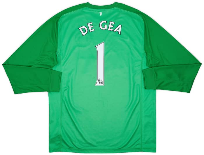 2013-14 Manchester United GK Shirt De Gea #1 - 7/10 - (L)