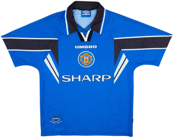 1996-98 Manchester United Third Shirt Scholes #18 - 9/10 - (M)