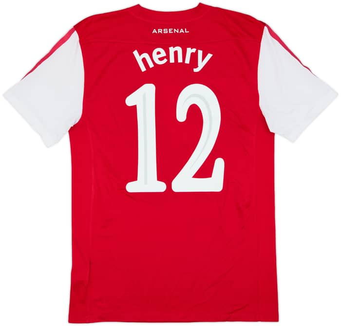 2011-12 Arsenal Home Shirt Henry #12 - 8/10 - (S)