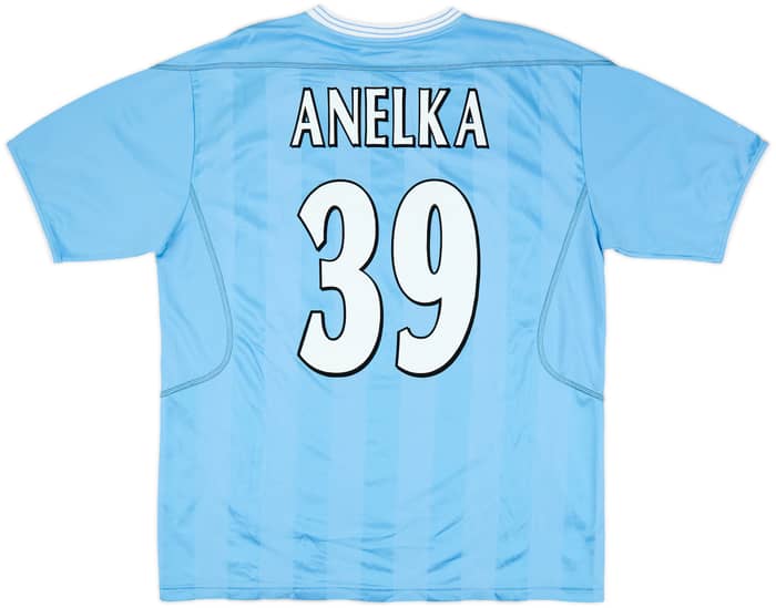 2003-04 Manchester City Home Shirt Anelka #39 - 8/10 - (L)