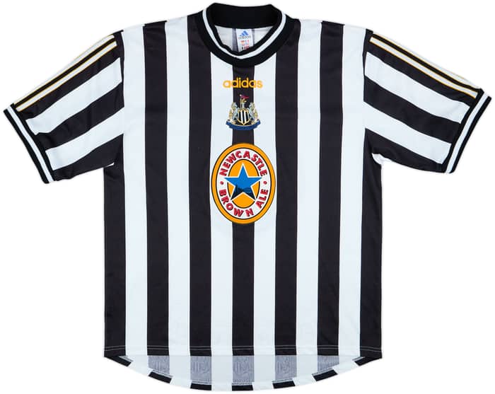 1997-99 Newcastle Home Shirt Shearer #9 - 8/10 - (XL)