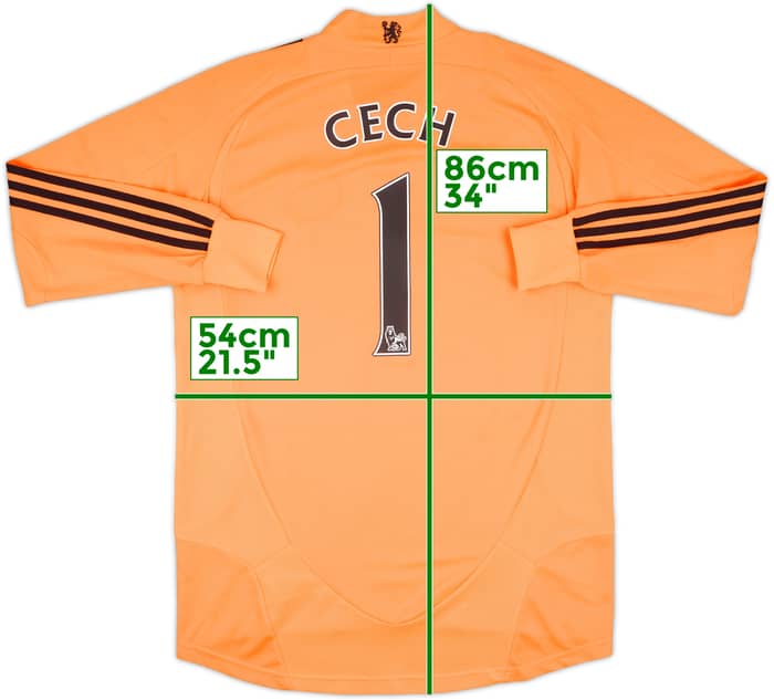 2008-09 Chelsea GK Shirt Cech #1 - 10/10 - (M)