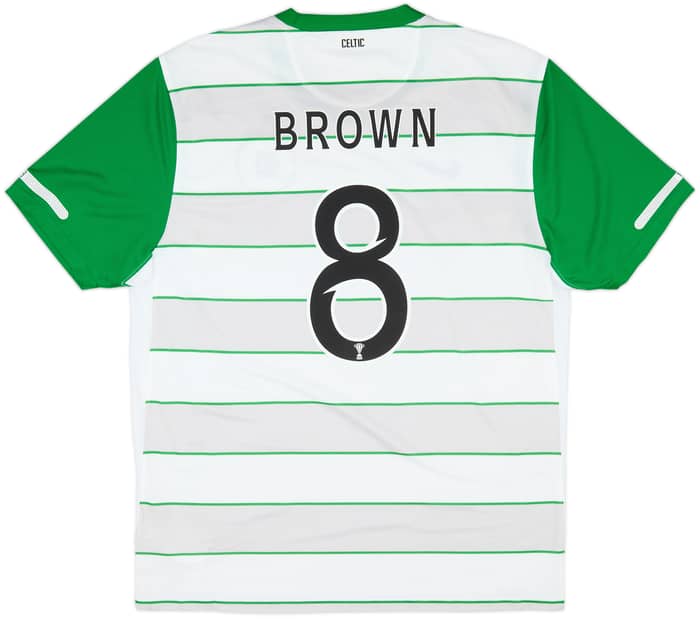 2011-12 Celtic Away Shirt Brown #8 - 10/10 - (L)