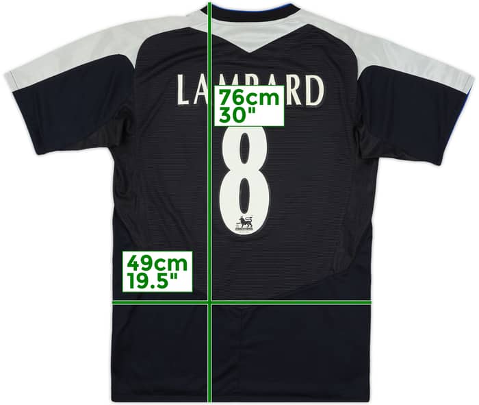 2004-05 Chelsea Away Shirt Lampard #8 - 7/10 - (M)