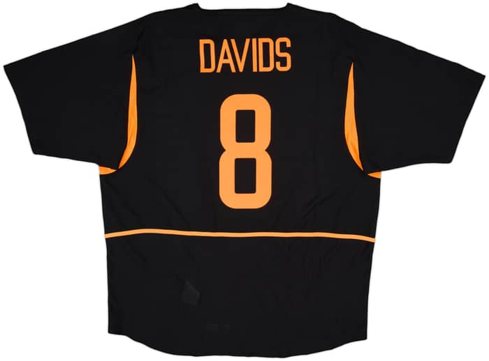 2002-04 Netherlands Away Shirt Davids #8 - 10/10 - (XXL)