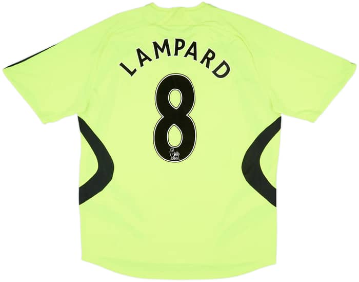 2007-08 Chelsea Away Shirt Lampard #8 - 9/10 - (L)