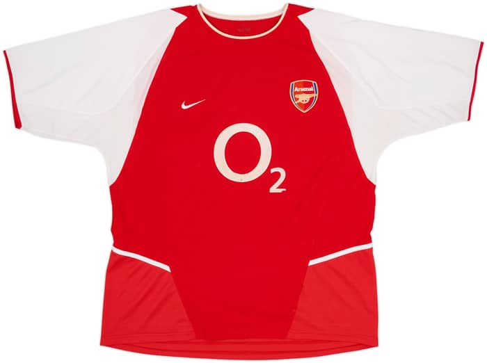 2002-04 Arsenal Home Shirt Pires #7 - 6/10 - (XL)