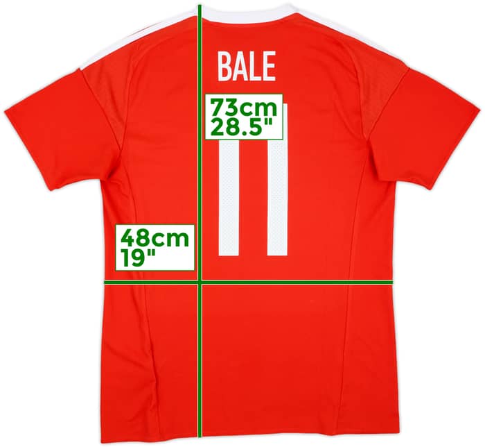 2016-17 Wales Home Shirt Bale #11 - 6/10 - (M)