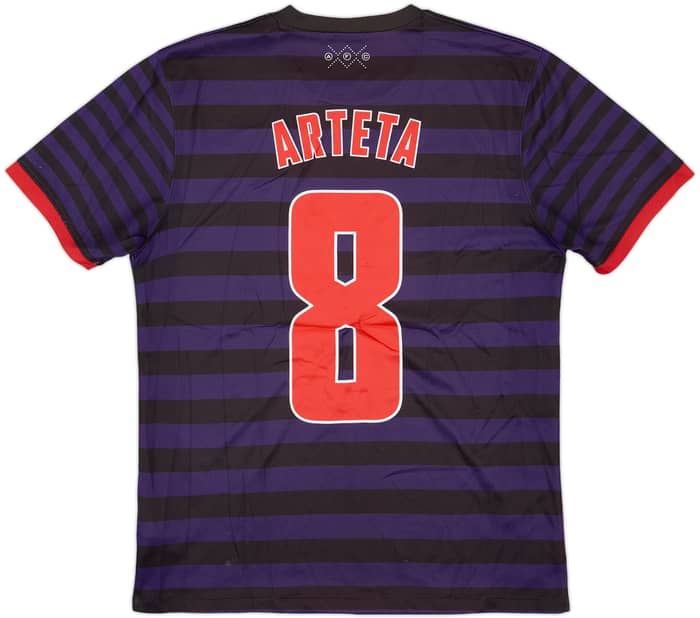 2012-13 Arsenal Away Shirt Arteta #8 - 7/10 - (M)