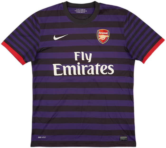 2012-13 Arsenal Away Shirt Arteta #8 - 7/10 - (M)