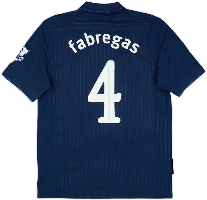 2009-10 Arsenal Away Shirt Fabregas #4 - 8/10 - (L)
