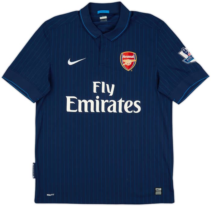 2009-10 Arsenal Away Shirt Fabregas #4 - 8/10 - (L)