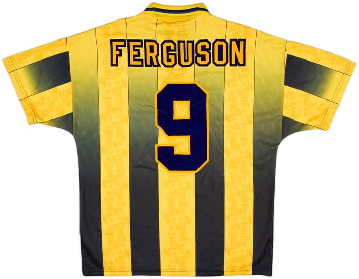 1996-98 Everton Away Shirt Ferguson #9 - 9/10 - (L)