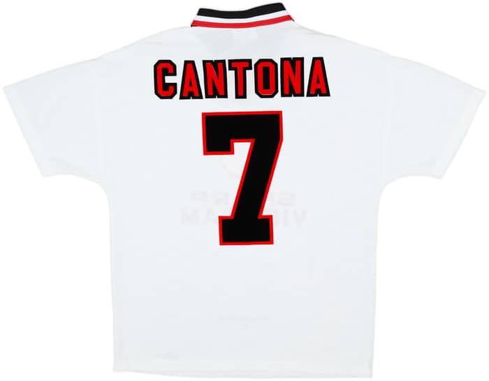 1996-97 Manchester United Away Shirt Cantona #7 - 9/10 - (M)