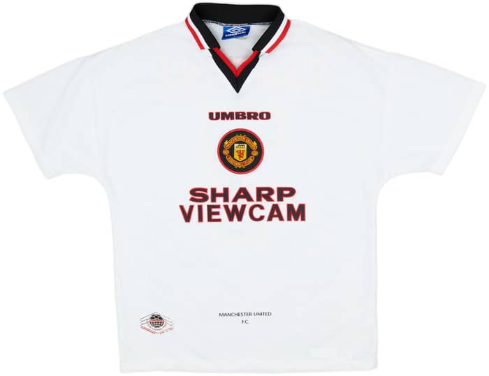 1996-97 Manchester United Away Shirt Cantona #7 - 9/10 - (M)